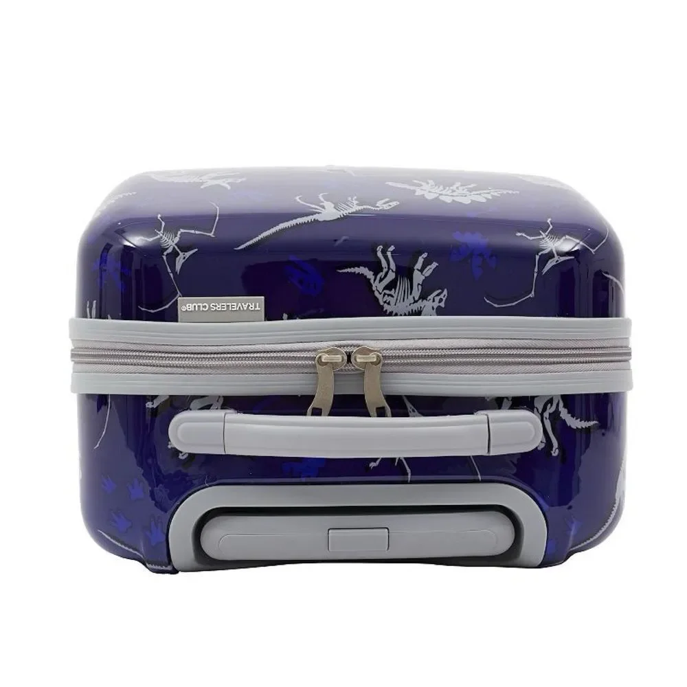 Travelers Club Kid's 4-PCs Carry-On Luggage, Backpack, Lunch Bag, Neck Pillow